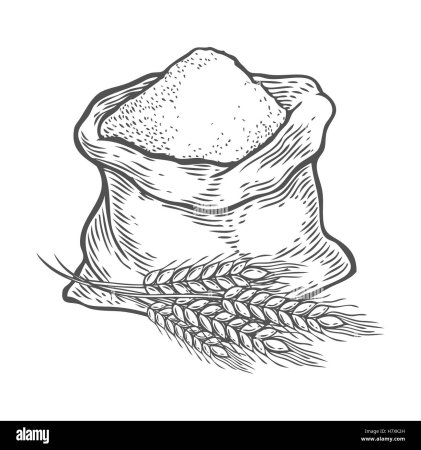 Рисунок на тему хлеб всему голова