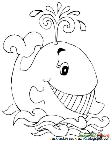 Кит Мандала раскраска