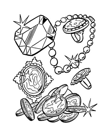 Раскраска "пираты"