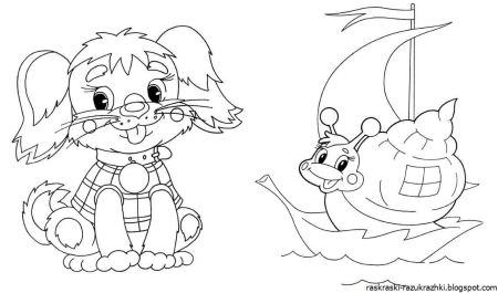 Раскраски для детей Формат а5