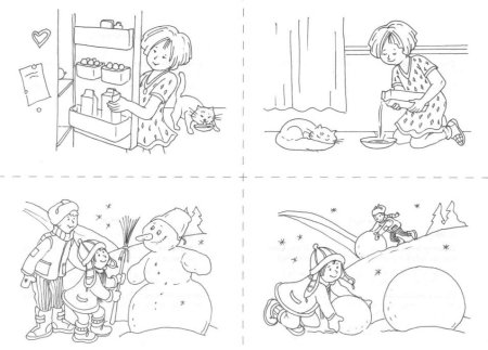 Сюжетные картины для детей