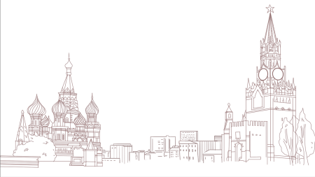 Раскраска Москва Кремль для детей