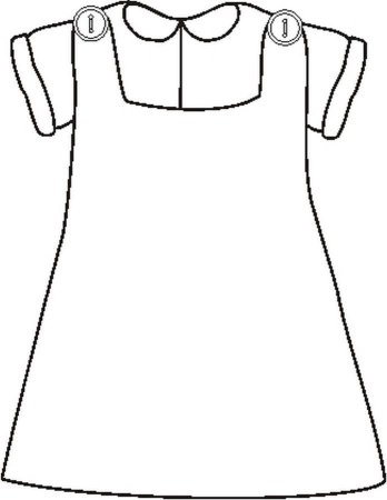 Платье рисунок