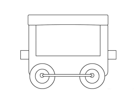 Вагончики раскраска для детей