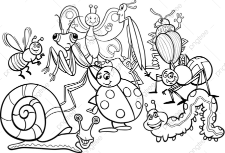 Комар из сказки Муха Цокотуха раскраска