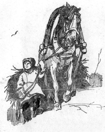 Иллюстрация к стихотворению Некрасова мужичок с ноготок