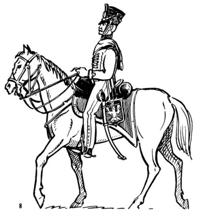 Раскраска война 1812 года Бородино