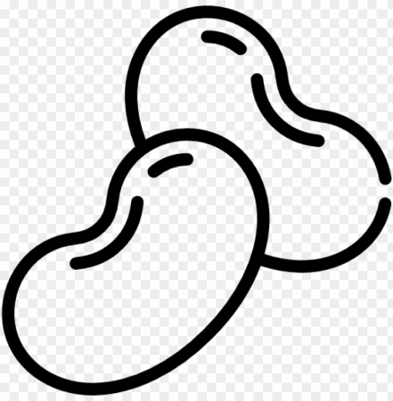 Горох раскраска для детей