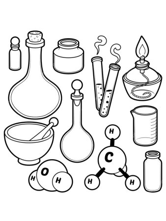 Лаборатория раскраска