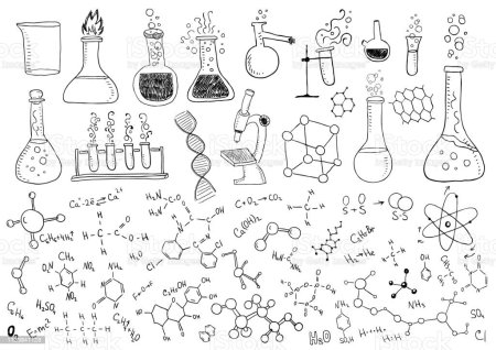 Молекулы раскраска