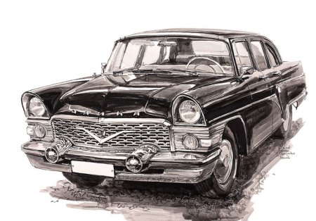 Автомобиль рисунок