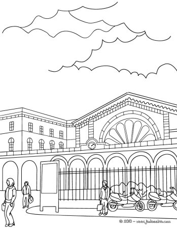 Здание вокзала иконка