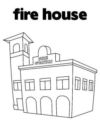 Раскраска здания вокзала