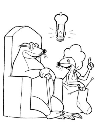 Андерсен Дюймовочка раскраска для детей