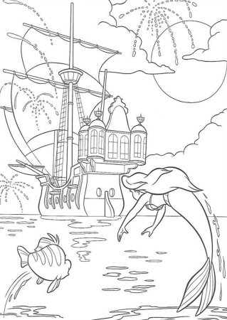 Ганс христиан Андерсен Дюймовочка раскраски