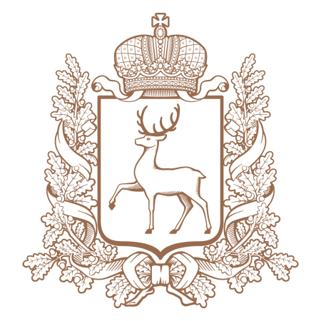 Герб Нижегородской области вектор