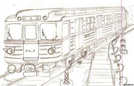 Раскраска метро
