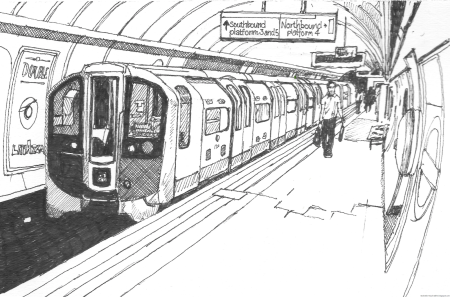 Метро раскраска для детей