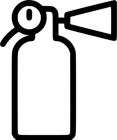 Огнетушитель раскраска для детей