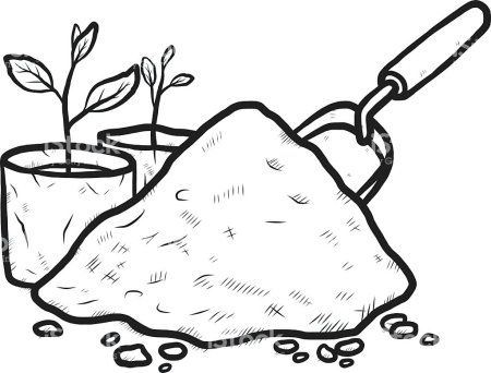 Почва раскраска