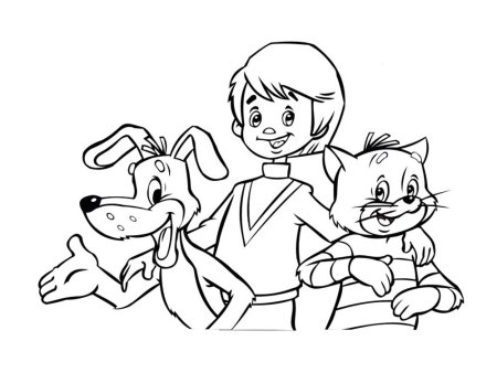 Простоквашино дядя Федор пес и кот