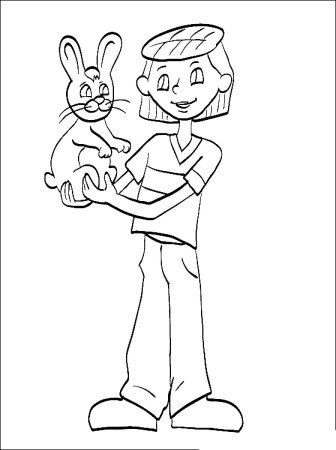 Папа дяди Федора из Простоквашино раскраска