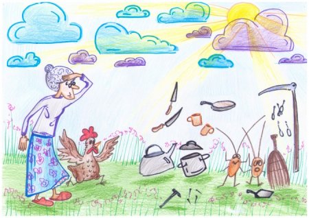 Раскраска Простоквашино дядя Федор