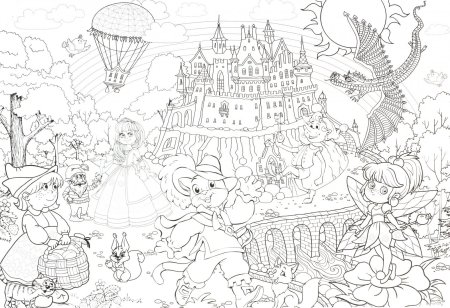 Необычные раскраски для детей