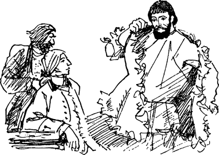 Иллюстрации к повести Пушкина Капитанская дочка