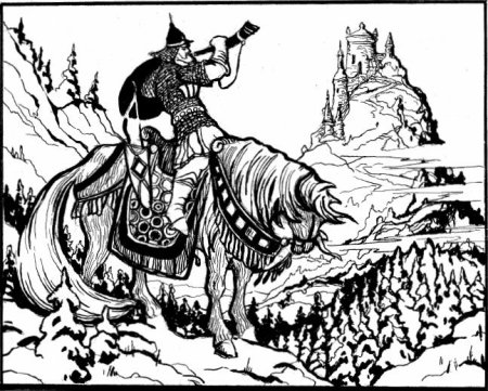 Руслан и Людмила иллюстрации