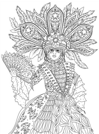 Карнавал рисунок