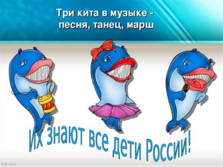 Три кита в Музыке марш