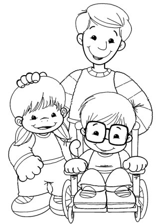 Права ребёнка раскраска для школы