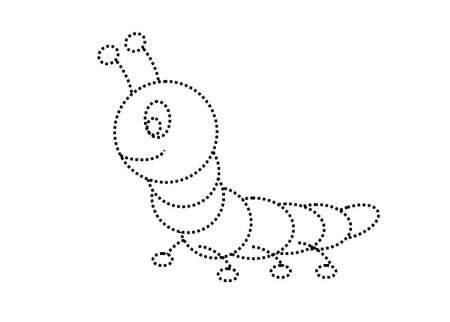 Рисование по точкам для малышей