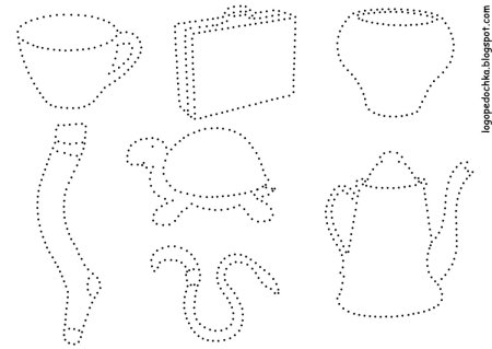 Обвести по контуру для детей 5 лет