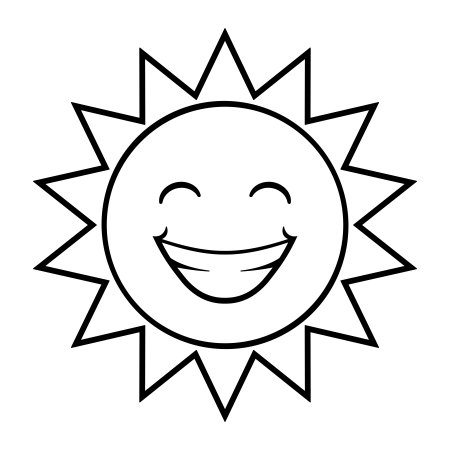 Раскраски для малышей. Ромашка