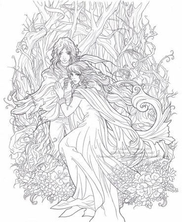 Сью Готье Русалка портрет