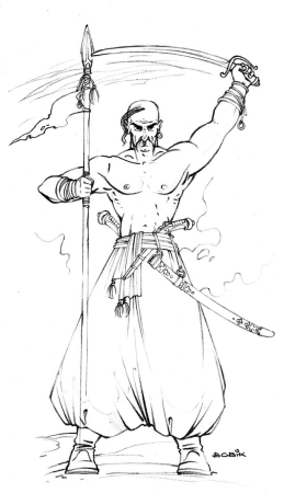 Тарас Бульба для срисовки