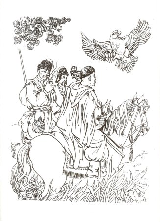 Рисунки Казаков карандашом