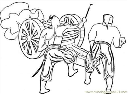 Казаки раскраска
