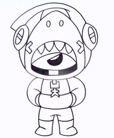 Раскраска Браво старс ЛОН