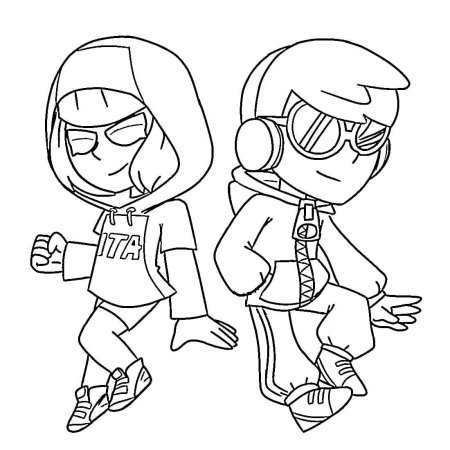 Раскраска Браво старс Леон