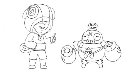 Раскраскабравл старс Левон