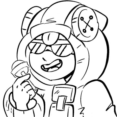 Юравл старс Леон раскраска