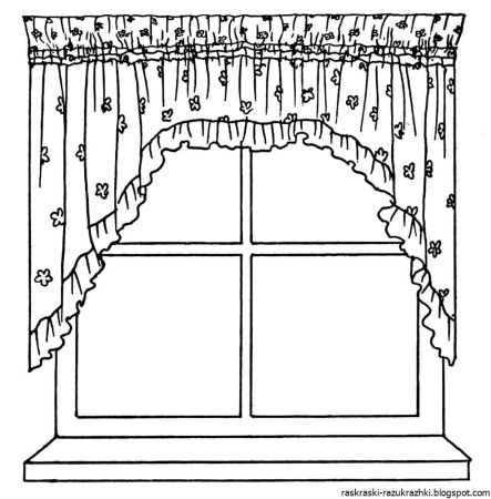Окно раскраска