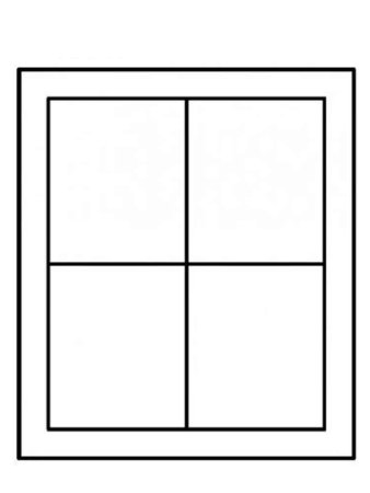 Окно раскраска