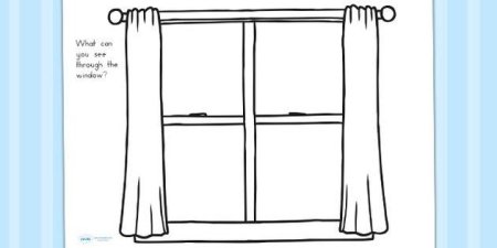 Окно рисунок для детей