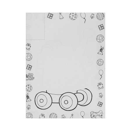 Книжка раскраска невидимка