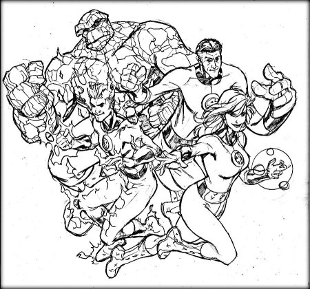 Фантастические раскраски