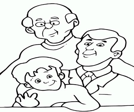 Рисунок дедушке на др от внука